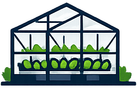 Greenhouse illustration