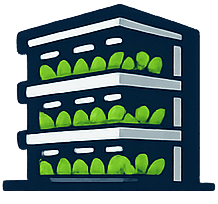 Vertical farm illustration